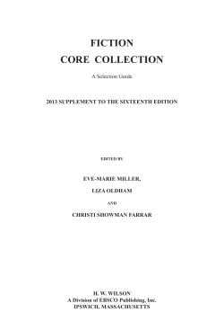 fiction core collection