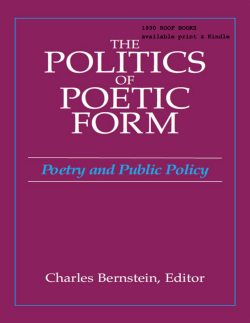 The Politics of Poetic Form