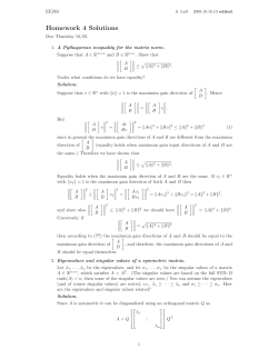 Homework 4 Solutions