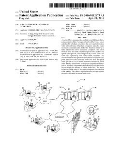 (2) Patent Application Publication (10) Pub. No.: US 2016/0112673 A1