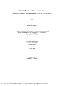 Identifying Barriers to Inclusive Long