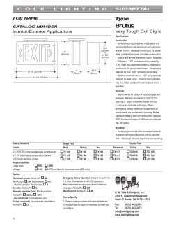 Brutus - Cole Lighting