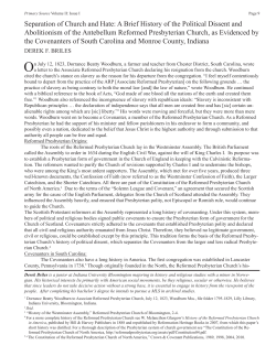 Separation of Church and Hate - Indiana University Bloomington