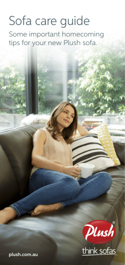 Sofa care guide