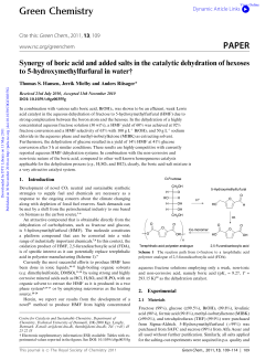 Green Chemistry PAPER