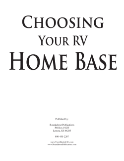 Choosing Your RV Home Base, 3rd Edition