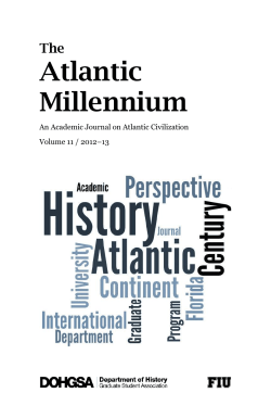 Atlantic Millennium - DOHGSA | Department of History Graduate