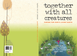 Together with All Creatures - The Lutheran Church&mdash;Missouri Synod