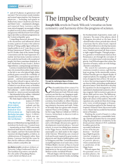 The impulse of beauty