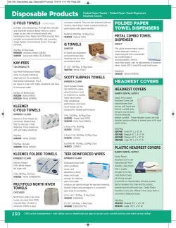 Disposable Products - Darby Dental Supply