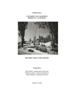 Stern Hall - Real Estate - University of California, Berkeley