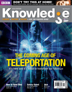 BBC Knowledge Asia Edition - November 2014