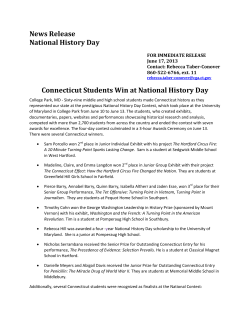 here - Connecticut History Day