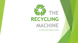 the recycling machine