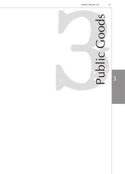 3Public Goods