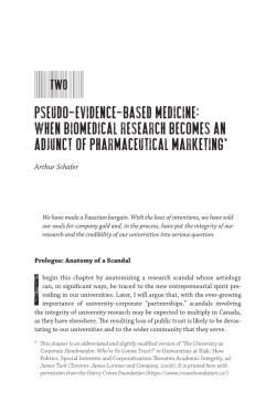 pseudo-evidence-based medicine: when