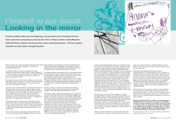 Looking in the mirror Looking in the mirror