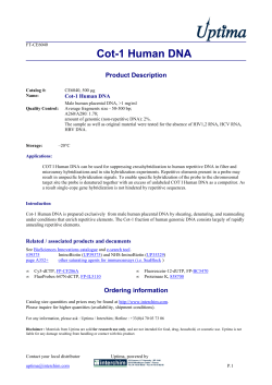 Cot-1 human DNA