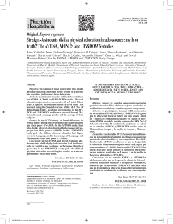 Straight-A students dislike physical education in adolescence: myth