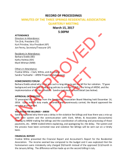 Residential Association