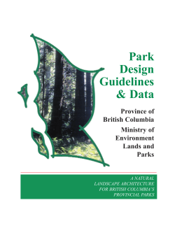 Design Guidelines layout - Ministry of Environment