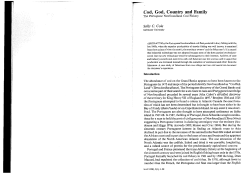 Cod, God, Country and Family - Centre for Maritime Research