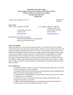 syllabus - Teaching Atlanta