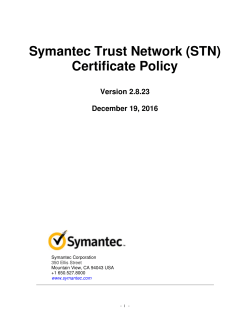 STN CP - Symantec