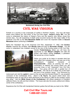 CIVIL WAR VIRGINIA