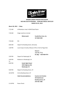 bowling green, ke - Broken Arrow Bands