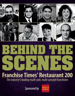 Franchise Times` Restaurant 200: TOP 25