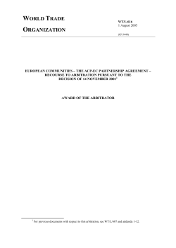 WT/L/616 - World Trade Organization