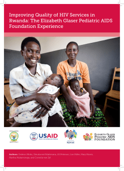 - Elizabeth Glaser Pediatric AIDS Foundation