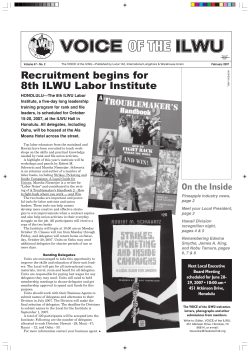 February - ILWU Local 142