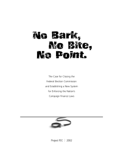 No Bark, No Bite, No Point