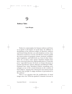 excerpt - School for Advanced Research
