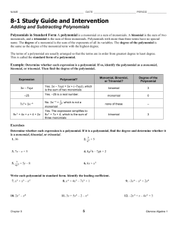 8.1 Practice