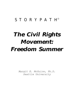 The Civil Rights Movement: Freedom Summer
