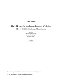 - MIT Energy Initiative