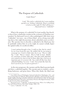 The Purpose of Cathedrals - Episcopal Church in Connecticut