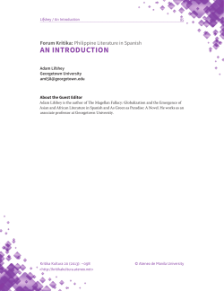 An IntroductIon - Ateneo Journals Online