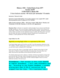 Current View - HCC Learning Web