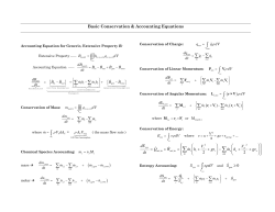 Equation sheet - Rose