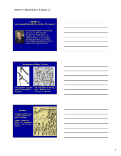 Development of Hand Weeders