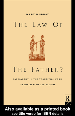 The Law of the Father?: Patriarchy in the Transition from