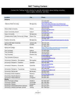 MAT Testing Centers - Pearson Assessments