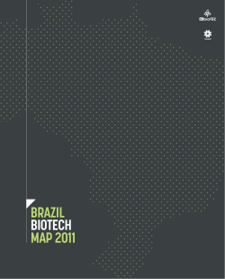Brazil Biotech Map 2011 - European Cluster Collaboration Platform
