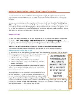 (includes background information and exercises) (PDF file)