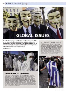 gloBal issuEs - Bridge