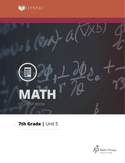 7th Grade | Unit 5 - Amazon Web Services